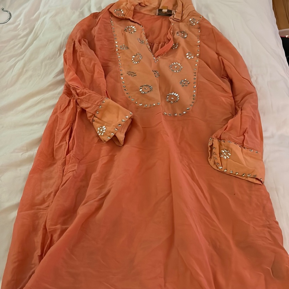 Roberta sparkly maxi coverup